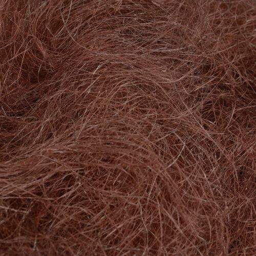 Prodotto Erba di sisal in fibra naturale per l&#39;artigianato Erba di sisal marrone 300g