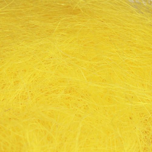 Prodotto Erba di sisal in fibra naturale per l&#39;artigianato Erba di sisal gialla 300g
