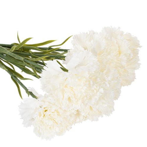 Garofano artificiale con stelo per bouquet e ghirlande, 56 cm, 8 pezzi | Floristik24.it