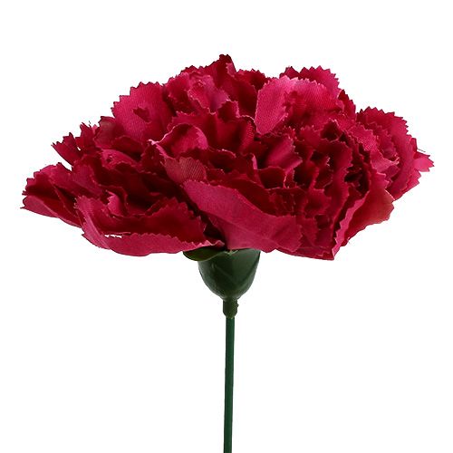 Floristik24 Garofano Rosa Ø9cm L11cm 12 pz