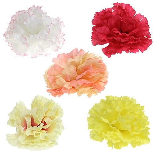 Floristik24 Garofano colori assortiti su filo 72 pz