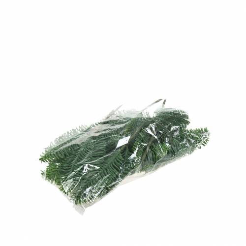 Floristik24 Nobilis ramo di abete verde artificiale 24 cm 12 pezzi