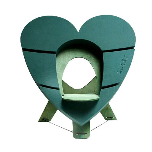 OASIS® Bioline® Deco urna cuore 65cm con supporto