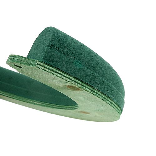 Floristik24 Composizione floreale a mezzo anello in schiuma Ø25cm Decorazione da parete in 1 pezzo