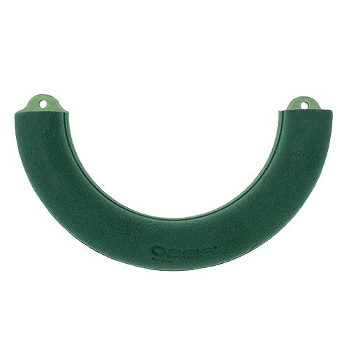 Composizione floreale a mezzo anello in schiuma Ø30cm Decorazione da parete in 1 pezzo