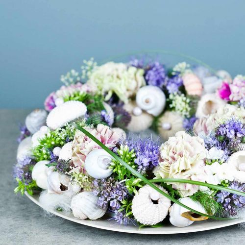 Prodotto Anello ghirlanda floreale in schiuma OASIS® verde H3cm Ø25cm 6 pz