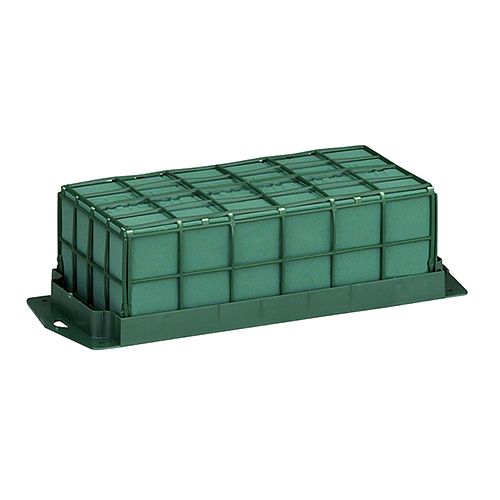 Decorazione floreale da tavola in mattoni di schiuma 29 cm x 12 cm x 8,5 cm 4 pezzi