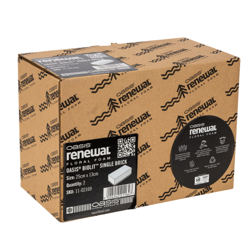 Spugna floreale 1/1 mattone