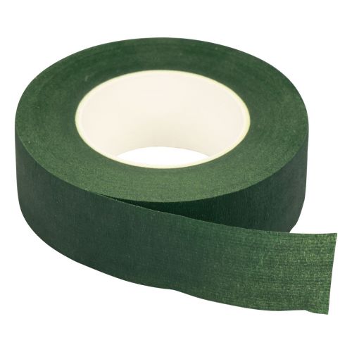 Floristik24 Nastro floreale nastro floreale nastro da avvolgere verde 25mm 6×30m