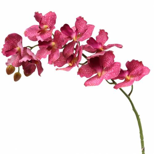 Ramo di orchidea artificiale Rosa H83cm-67161