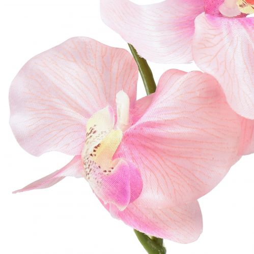 Prodotto Orchidea Phalaenopsis artificiale 6 fiori rosa 70 cm