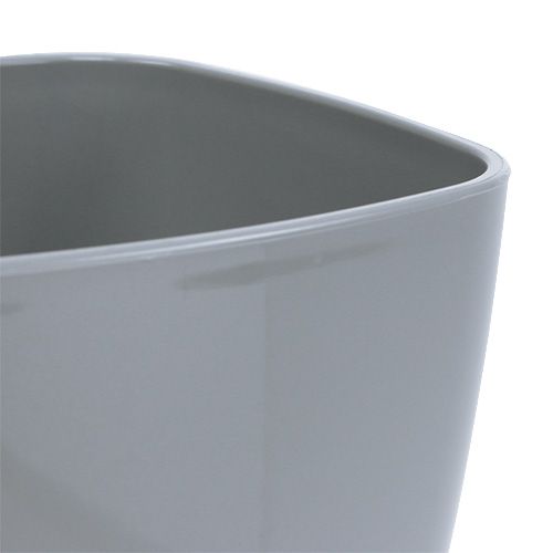 Prodotto Vaso per orchidee lucido Ø12,5 cm grigio 1 pezzo
