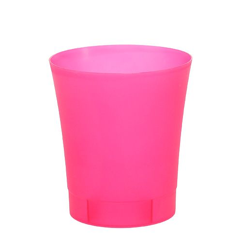 Floristik24 Vaso per orchidee in plastica rosa Ø12.5cm H14cm