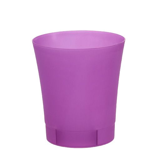 Floristik24 Vaso per orchidee in plastica viola Ø12,5cm H14cm