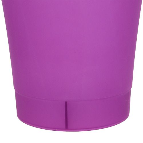 Floristik24 Vaso per orchidee in plastica viola Ø12,5cm H14cm