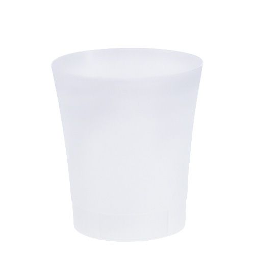 Floristik24 Vaso per orchidee plastica bianco Ø12,5cm H14cm, 1pce