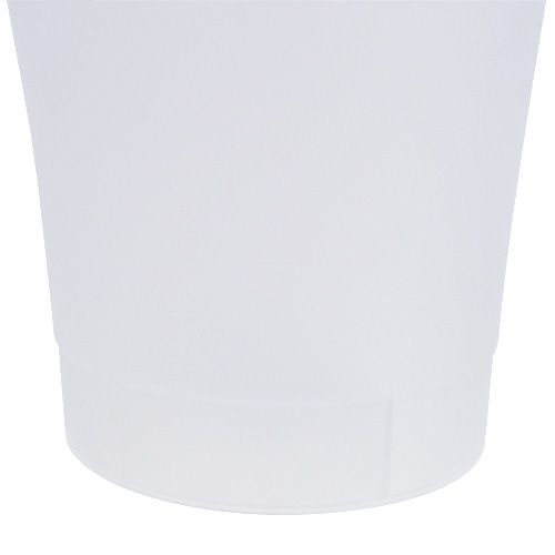 Floristik24 Vaso per orchidee plastica bianco Ø12,5cm H14cm, 1pce