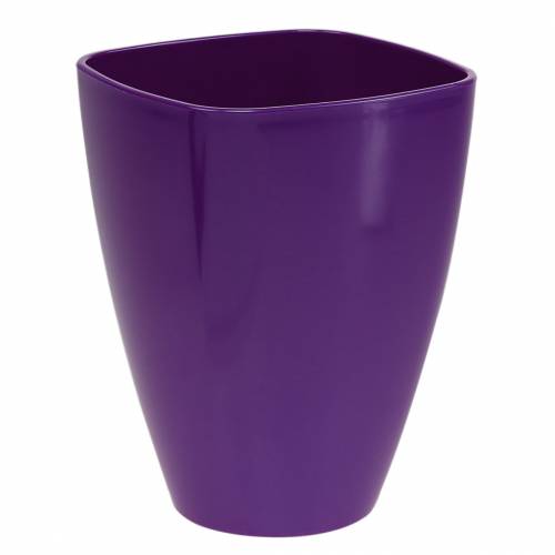 Vaso per orchidee, lucido, Ø12,5 cm, viola acquistare | Floristik24.it
