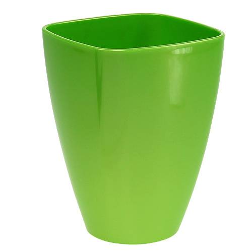 Floristik24 Vaso per orchidee lucido Ø12,5 cm lime, 1pz