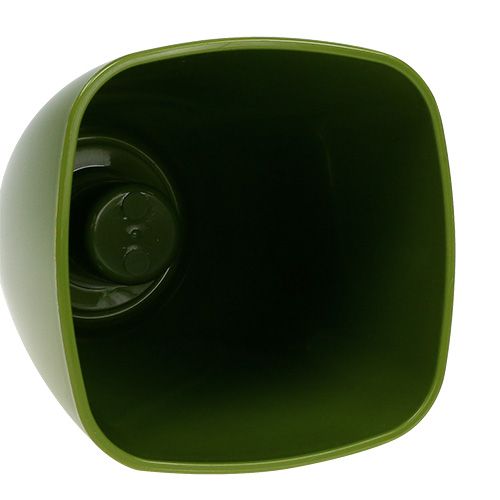 Prodotto Vaso per orchidee lucido Ø12,5 cm verde oliva 1 pezzo