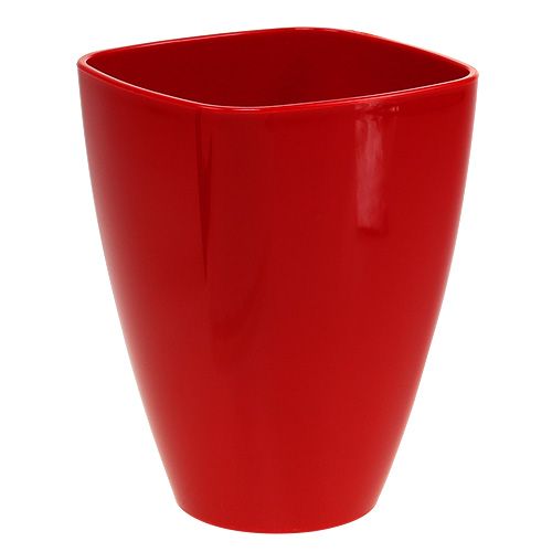 Prodotto Vaso per orchidee lucido Ø12,5 cm rosso, 1 pz
