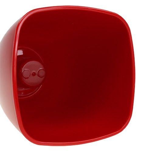 Prodotto Vaso per orchidee lucido Ø12,5 cm rosso, 1 pz
