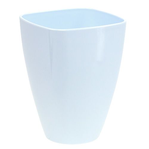 Floristik24 Vaso per orchidee lucido Ø12,5 cm bianco 1 pezzo