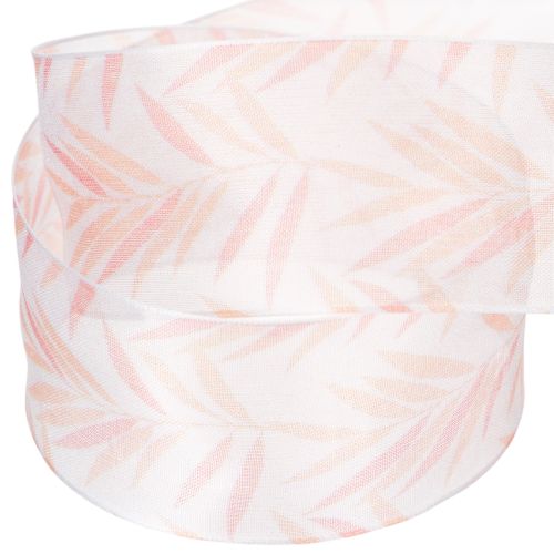 Prodotto Nastro in organza, nastro in chiffon, arancione giungla, 40 mm, 15 m