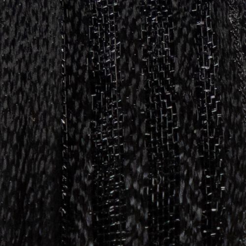 Prodotto Nastro in organza a righe, nastro regalo, nero, largo 15 mm, lungo 20 m.