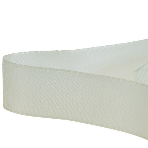 Nastro decorativo nastro regalo nastro crema cimosa 25mm 3m