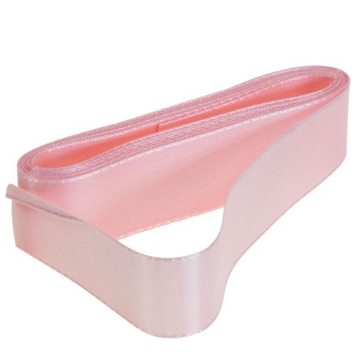 Floristik24 Nastro decorativo nastro regalo nastro rosa cimosa 25mm 3m