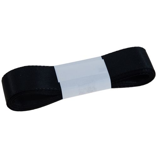 Prodotto Nastro decorativo nastro regalo nastro nero cimosa 25mm 3m