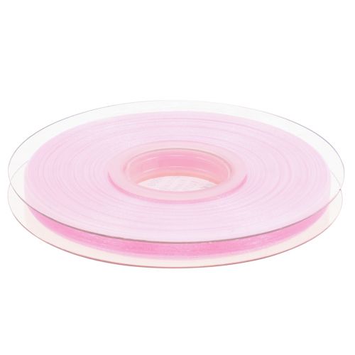 Prodotto Nastro in organza nastro regalo nastro rosa cimosa 6mm 50m
