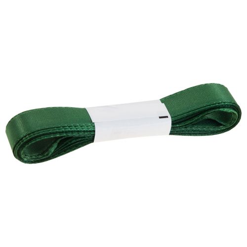 Prodotto Nastro decorativo verde nastro regalo orlato verde scuro 15 mm 3 m x 10 pezzi
