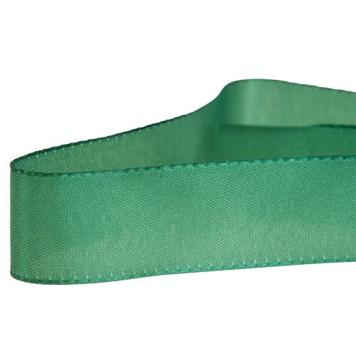 Prodotto Nastro decorativo verde nastro regalo orlato verde scuro 25mm 3m 10pz