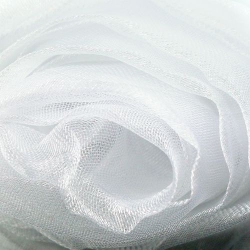 Prodotto Tessuto decorativo in organza bianco 150 cm x 300 cm