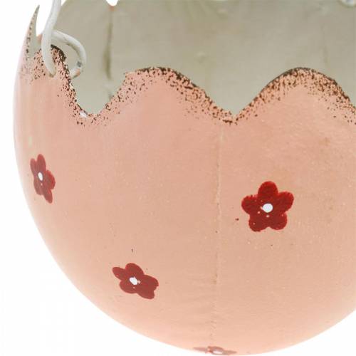 Decorazione pasquale appeso guscio d&#39;uovo per piantare metallo Ø10m