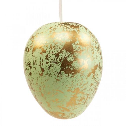 Prodotto Uovo di Pasqua da appendere decorazione uova rosa, verde, oro 12cm 4pz