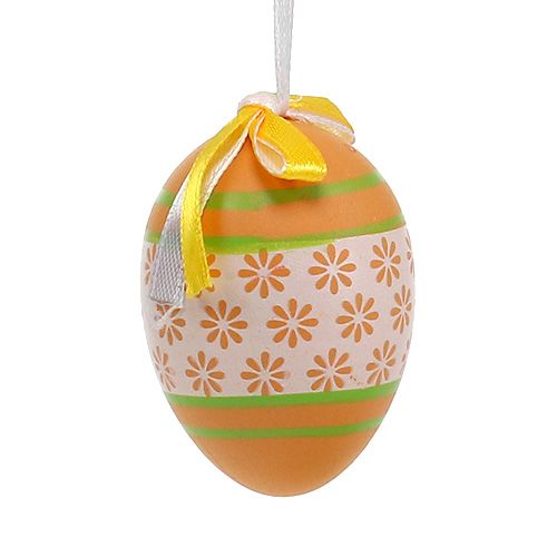 Floristik24 Uova di Pasqua da appendere mix colori assortiti 6 cm 18 pz
