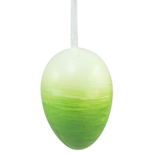 Floristik24 Decorazione uova di Pasqua uova di plastica da appendere Pasqua colorate 8×12 cm 10 pz