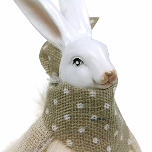 Floristik24 Coniglietto pasquale bordo sedile coniglietto 20 cm figura Pasqua Decorazione pasquale 4 pezzi
