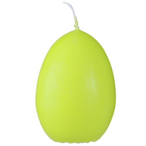 Prodotto Candele pasquali candele uovo verde arancione bianco H6cm Ø2.5cm 30pz