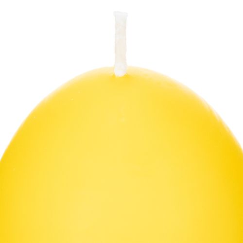Prodotto Candela a forma di uovo di Pasqua per la decorazione pasquale del soggiorno, attraente e perfetta per Pasqua, 9 cm, 20 ore, 6 pezzi