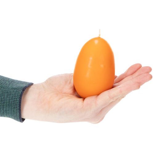 Prodotto Candela a forma di uovo per decorazioni pasquali, perfetta atmosfera pasquale in casa, 9 cm, 20 ore, 6 pezzi