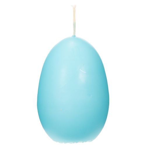 Prodotto Candela a forma di uovo di Pasqua - Idea di design festosa per una gioiosa celebrazione pasquale - 9 cm - 20 ore - 6 pezzi