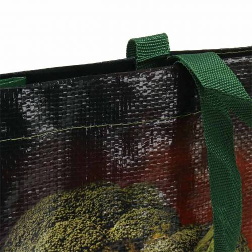 Prodotto Shopping bag con manici Verdure plastica 38 × 10 × 39 cm