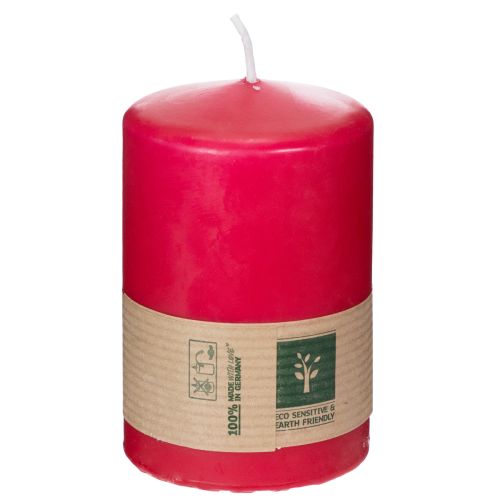 Prodotto Candela a colonna PURE, candela in cera naturale per un'atmosfera accogliente in casa, 9 cm