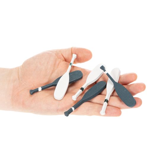 Miniature di pagaie decorative per arredamento nautico, 8 cm, 18 pezzi | Floristik24.it