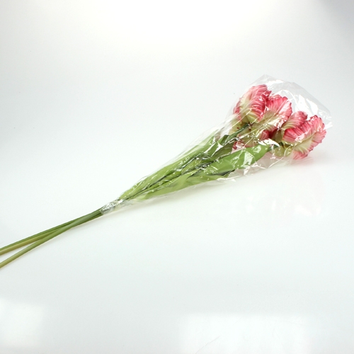 Floristik24 Parrot Tulip Pink 71cm 3 pezzi