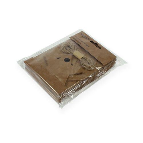 Prodotto Etichette Manila Marrone 4,5cm x 8cm 80p